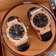 Perfect Replica Hublot Classic Fusion Black Grid Face Rose Gold Bezel 42mm Watch (3)_th.jpg